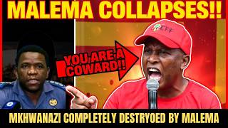 MALEMA COLLAPSES!! Calls Mkhwanazi COWARD After Madlanga Commission DESTROYS EFF Big 5 Cartel Links