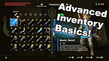 Item Stacking - Advanced Inventory System - BOTW Style Part 03