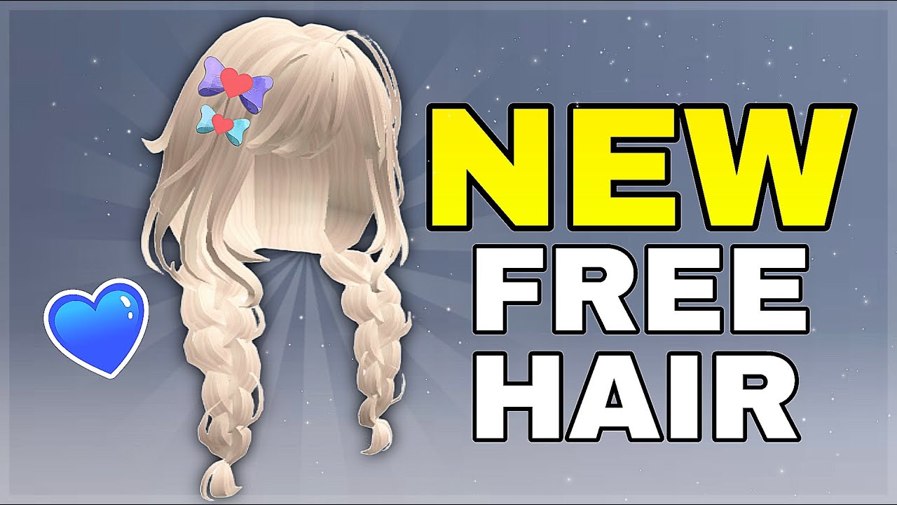 HOW TO GET FREE HAIR ON ROBLOX BLONDE! 