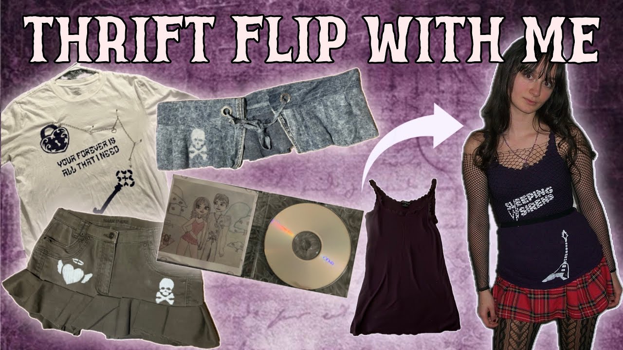 Перепродаю вещи в секонд-хенде вместе | Превращаю нелепую одежду в классику и записываю CD