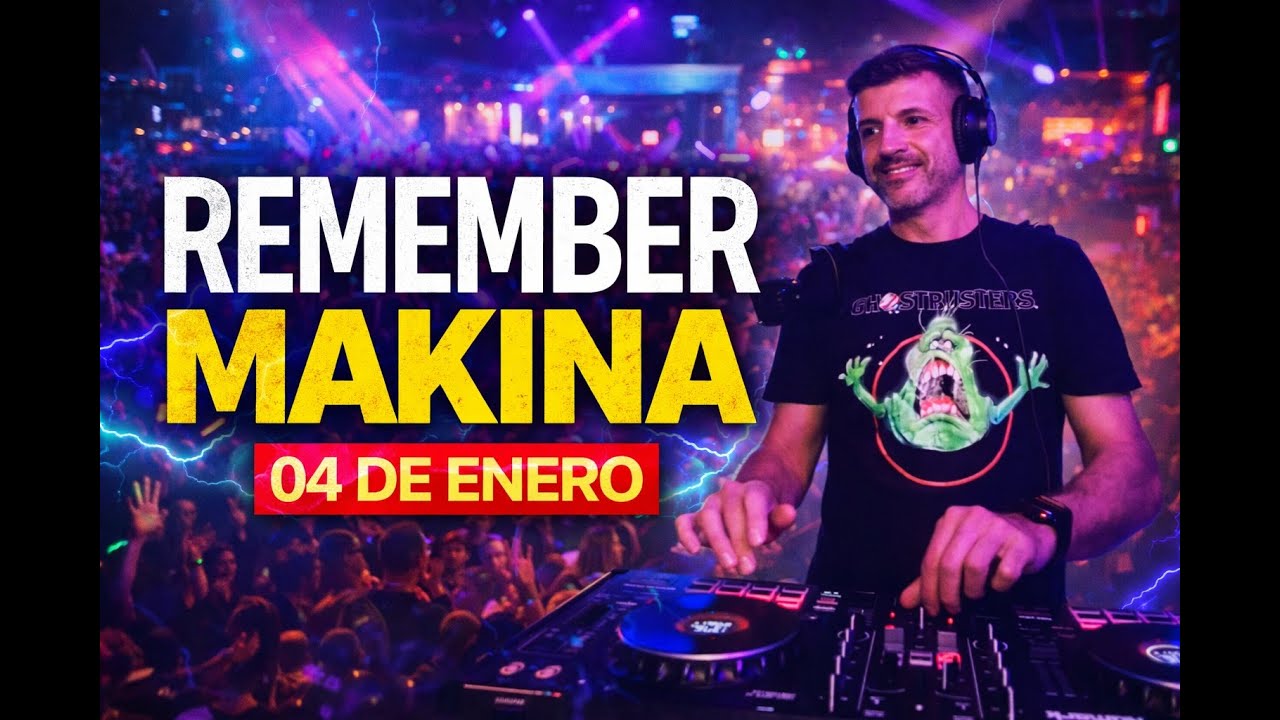👉 REMEMBER MAKINA 🔥 Sesión Brutal | 04 Enero | Clásicos Inolvidables