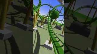 😱VR Roller Coaster games #viral #shorts