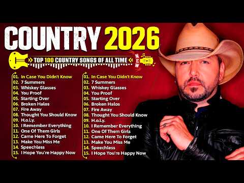 Top 100 Country Songs Of 2026 🎸 Jason Aldean, Morgan Wallen, Lee Brice, Chris Stapleton, Kane Brown,