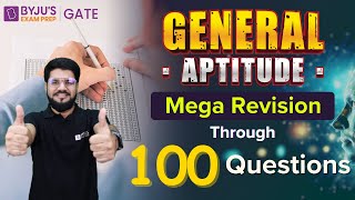 General Aptitude Mega Revision Through Important 100 Questions Byjus Gate