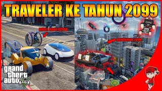 WOW ! PERGI KE MASA DEPAN ?? BANYAK KENDARAAN CANGGIH !  - GTA 5 MOD INDONESIA