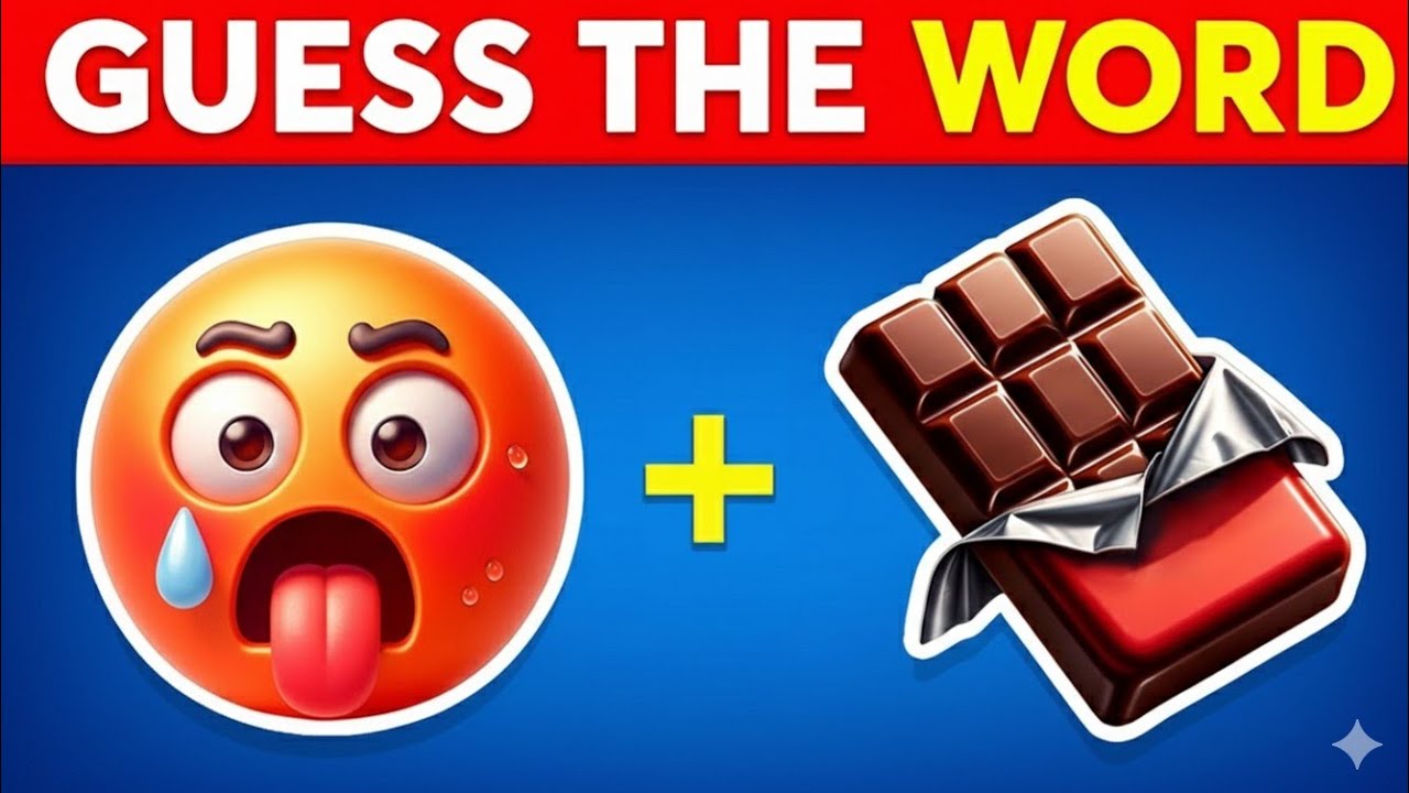 Can You Guess The WORD By Emojis? 🤔 Emoji Quiz 2026