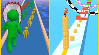 Giant Rush Vs Cube Surfer : All Levels Gameplay - New Update Android, iOS #1