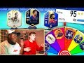 195 RATED! - MYSTERY WHEEL FUT DRAFT vs CHUNKZ! (FIFA 19)