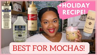 Best White Chocolate Sauce For Your Moca  Recipe 4 Toasted Iced White Chocolate Mocha