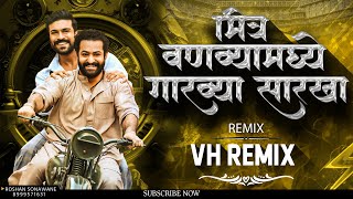 मित्र वनव्या मध्ये गारव्या सारखा । Mitra Vanvya Madhi Garvya Sarkha Dj । VH Remix