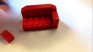 Lego Tutorial How To Build A Couch