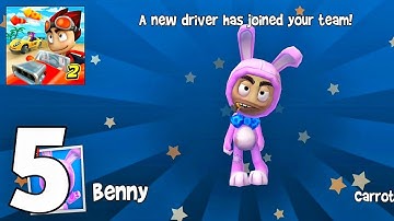 Beach Buggy Racing 2 - Gameplay Walkthrough Part 5 - Unlocked Benny (Android, iOS)
