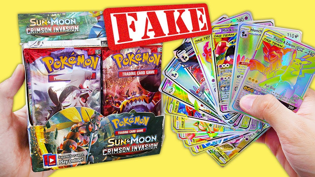 APRO IL MIO PRIMO BOX POKEMON FAKE!🤮 *GX IN OGNI BUSTINA*