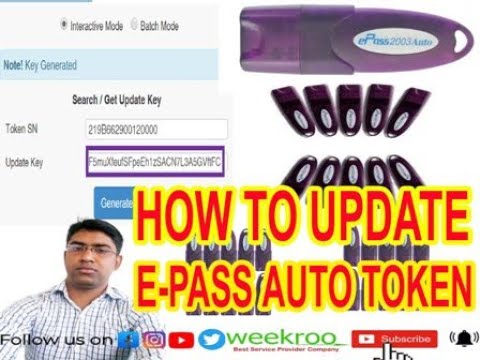 How to Update ePass 2003 Auto Old token Version 2.0 For Digital Signature Certificate Download