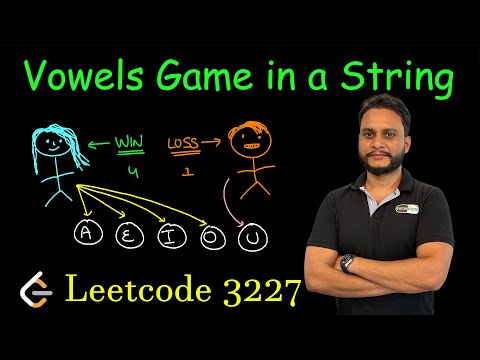 Vowels Game in a String | Leetcode 3227
