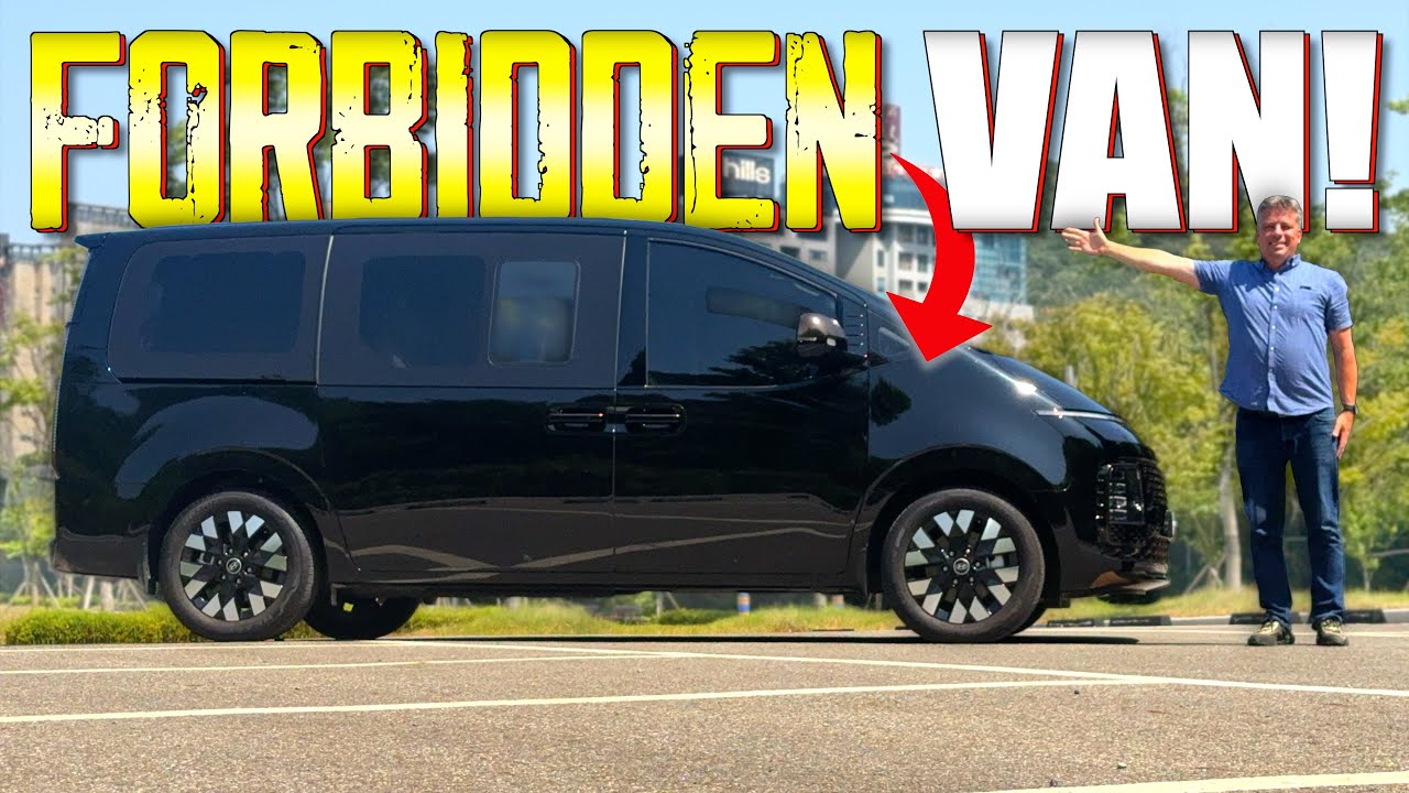 Yes, Hyundai Builds This Absolutely RAD Staria Van — And You Can't Have It in the US!
