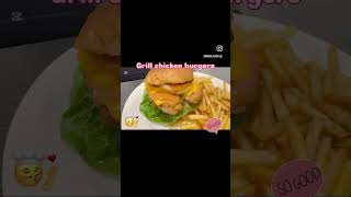 Grill Chicken Burgers 🍔