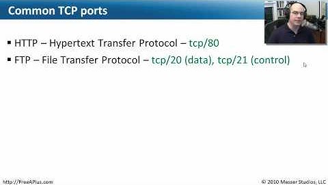 Common Ports - Part 2 of 2 - CompTIA A+ 220-701: 4.1