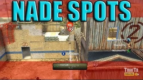 Black Ops: Nade Spots Ep. 1 - Firing Range