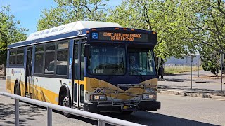 (Rare) SACRT 2601 arrives at Swanston station (3/23/26)
