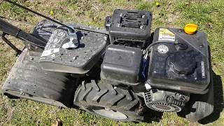 Craftsman Walk Behind Tiller review