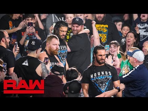 The Shield make their entrance one last time: Raw, March 11, 2019