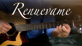 Video thumbnail of "Renuevame - Guitarra Tutorial"