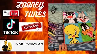 Drawing Looney Tunes characters