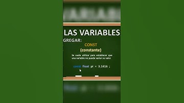 El uso de CONST en las Variables #programacion #arduino #electronica