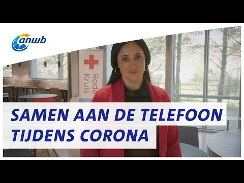 Rode Kruis & ANWB samen aan de telefoon tijdens corona