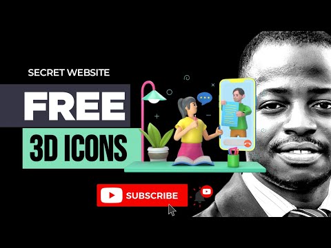 Get Access to Free Massive 3D Icons - Secret Website
