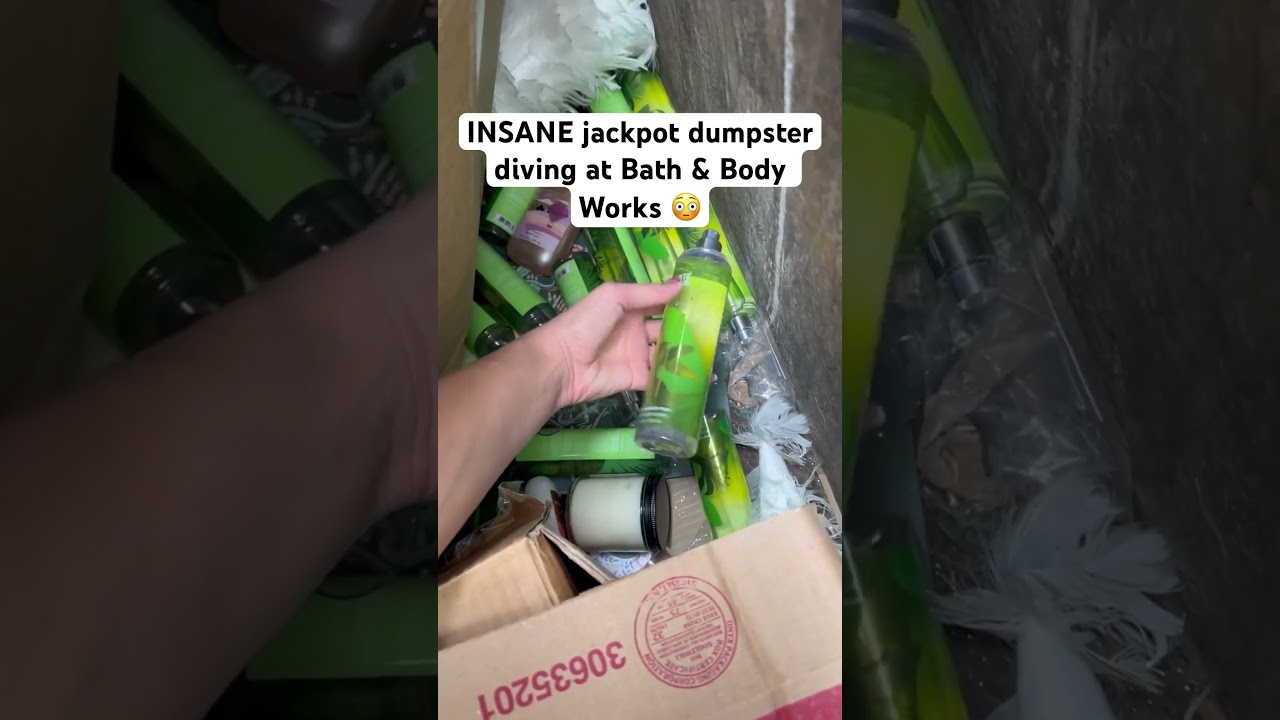 I found the employees hidden stash while dumpster diving.. 