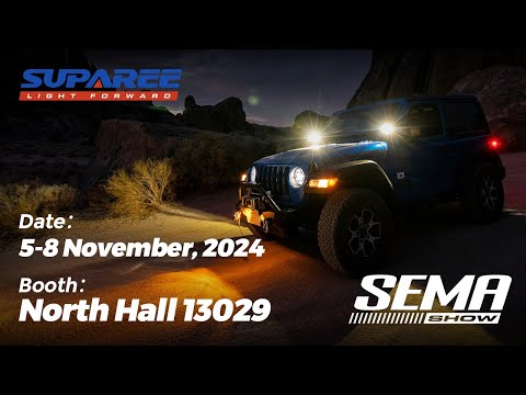 Suparee TAKES OVER SEMA 2024 with Off-Road Lighting Innovations!