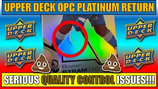UPPER DECK HAS SOME SERIOUS QUALITY CONTROL ISSUES: HOW TO SUBMIT A RETURN TO UPPER DECK