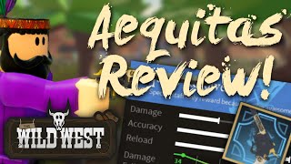 Aequitas Review/Showcase (Staff Revolver) | The Wild West ROBLOX