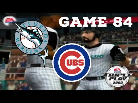Triple Play Baseball 2002 Full Game sim: Marlins vs Cubs Game 85