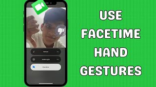 How to use FaceTime Hand Gestures on iPhone by AeireinTech 191 views 3 weeks ago 1 minute, 2 seconds