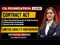 CA Foundation Law for May 2026, Sept 2026 Attempt | Revision Series | CA Ankita Patni | SPC