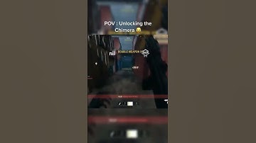 POV : Unlocking the CHIMERA #shorts #modernwarfare2 #callofduty #mw2 #warzone2