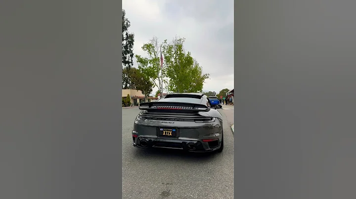 992 Porsche 911 Turbo S Start Up & Taking Off! #luxury #supercar