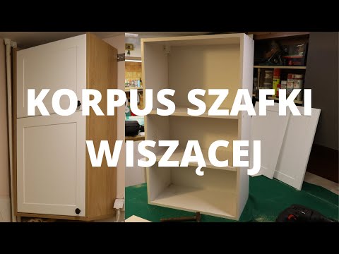 How to quickly make a wall cabinet body????
