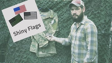 Our Favorite Shiny Flags - The US Flag IR Patch