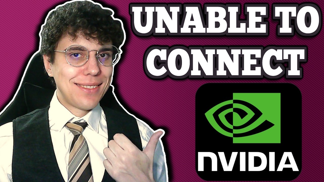 How To Fix Unable To Connect To Nvidia - EASY - YouTube