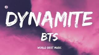 BTS - Dynamite (Lyric Video)