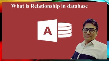 #msaccess | What is Relationship in Database-06 | IN URDU | IN HINDI | tutorial|Relationship