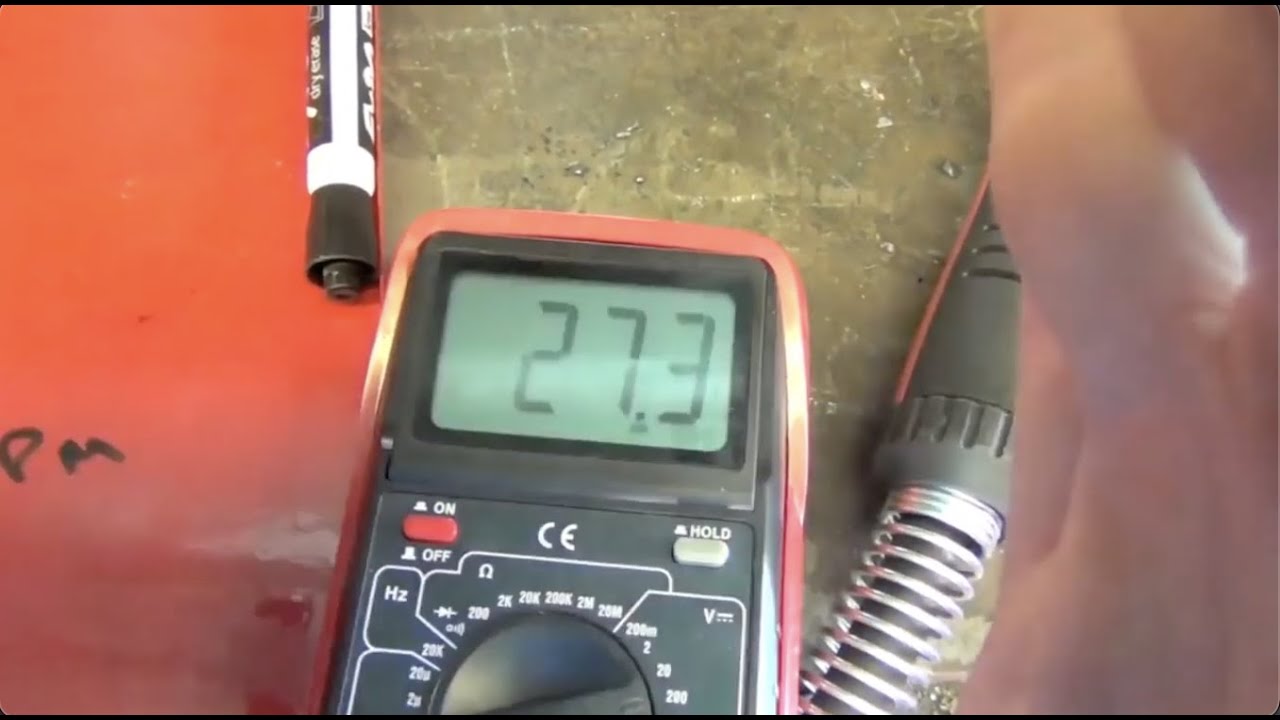 КАК ИЗМЕРИТЬ НАПРЯЖЕНИЕ СВАРКИ MIG И СКОРОСТЬ ПОДАЧИ ПРОВОЛОКИ С ПОМОЩЬЮ ПРОСТЫХ ИНСТРУМЕНТОВ