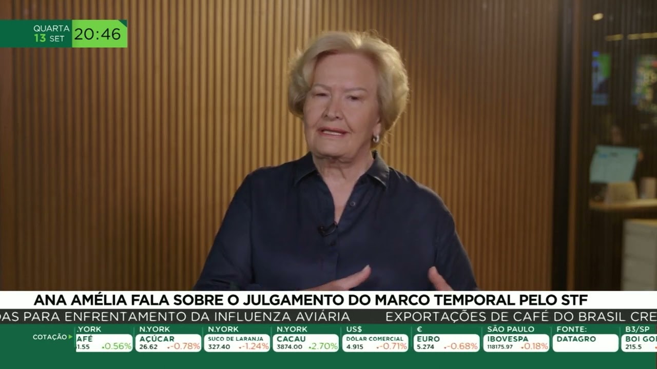 Ana Amélia fala sobre o julgamento do Marco Temporal pelo STF