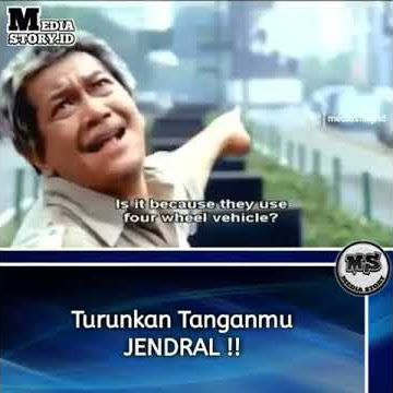 Turunkan tanganmu jendral,tidak semua di hadapanmu pantas kau hormati