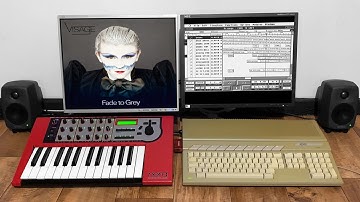 Visage Fade To Grey synth cover Clavia Nord Modular G1 Atari ST Cubase