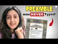 Why the PREAMBLE Was NEVER Typed in the Indian Constitution | Republic Day 2026